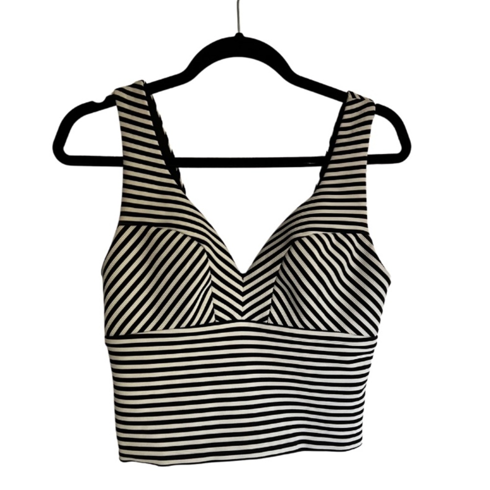 Striped Guess Crop Tank